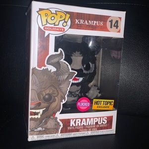 Krampus Flocked Funko Pop